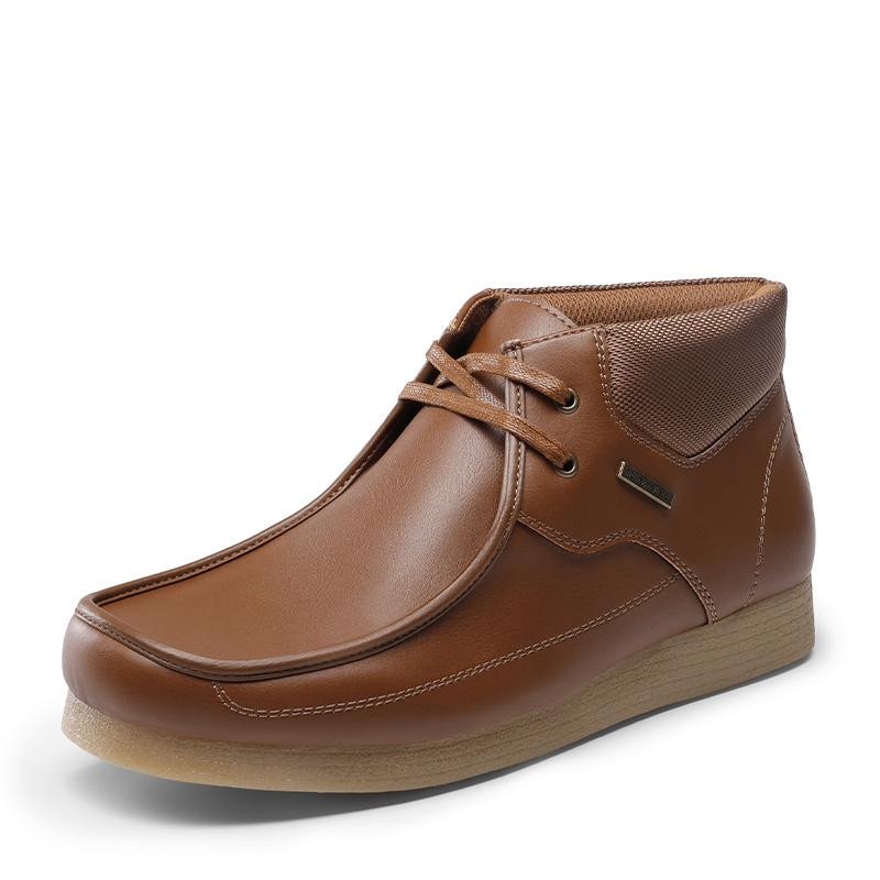 Men s Classic Winter Warm Chukka Boots Bruno Marc